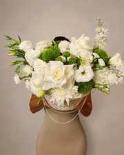 White Pearl Basket - photo 1