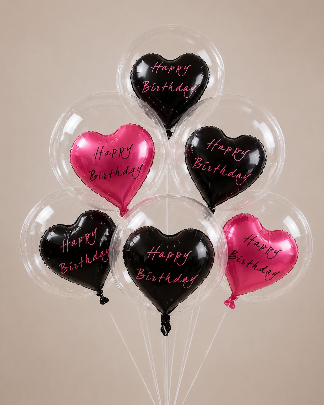 5 Happy Birthday Balloons - photo 2