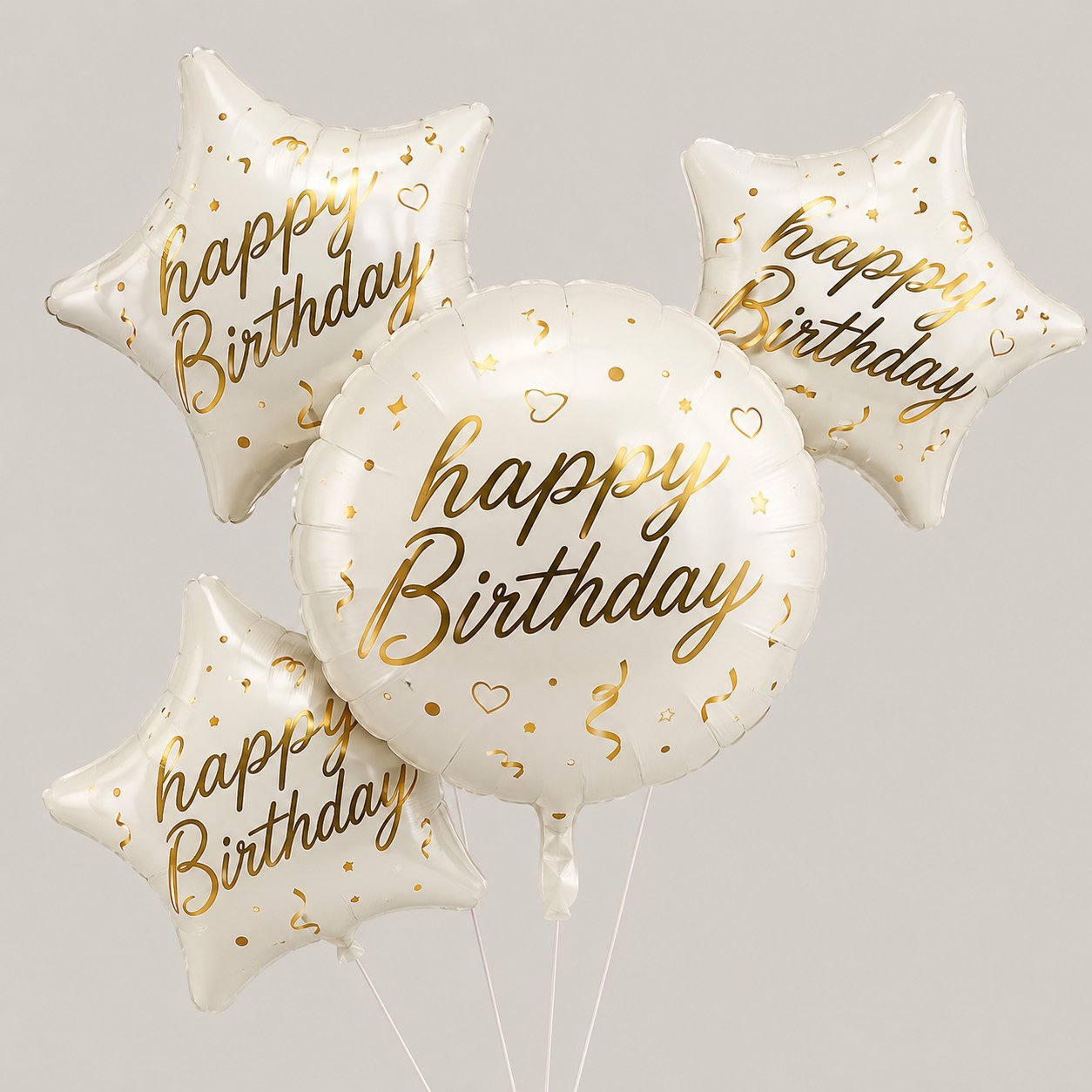 5 Happy Birthday Balloons - photo 3