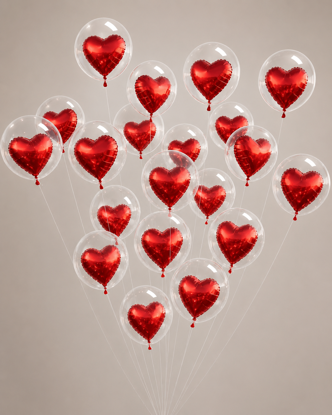 5 Love Ballons