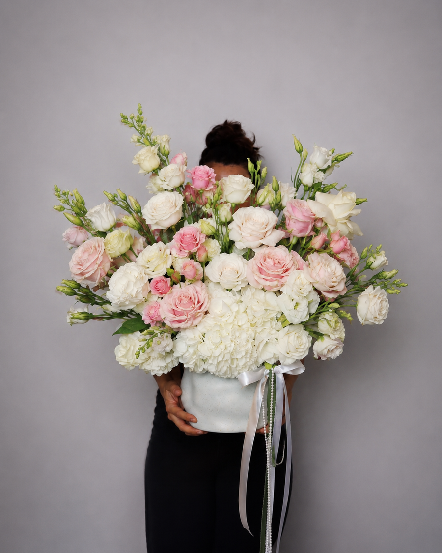 Pearl Blush Basket