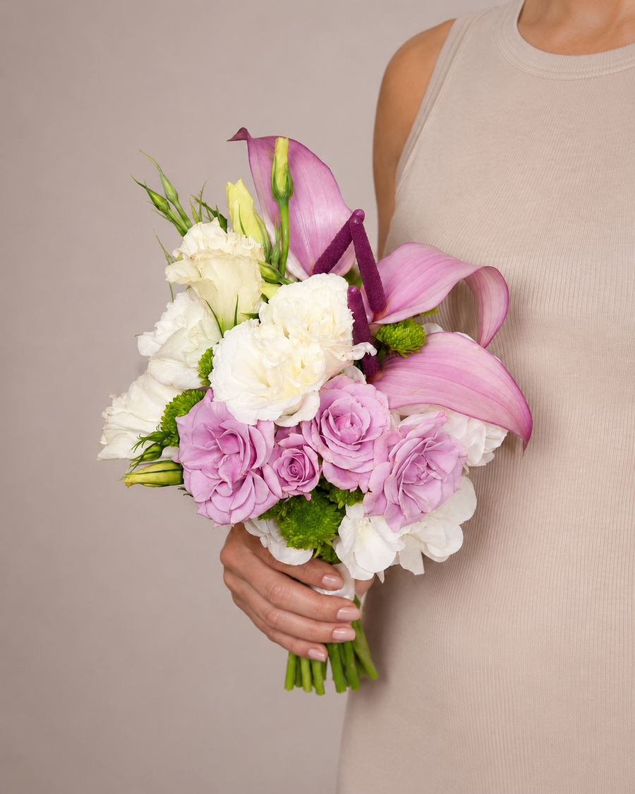 Lavender Bridal Bouquet