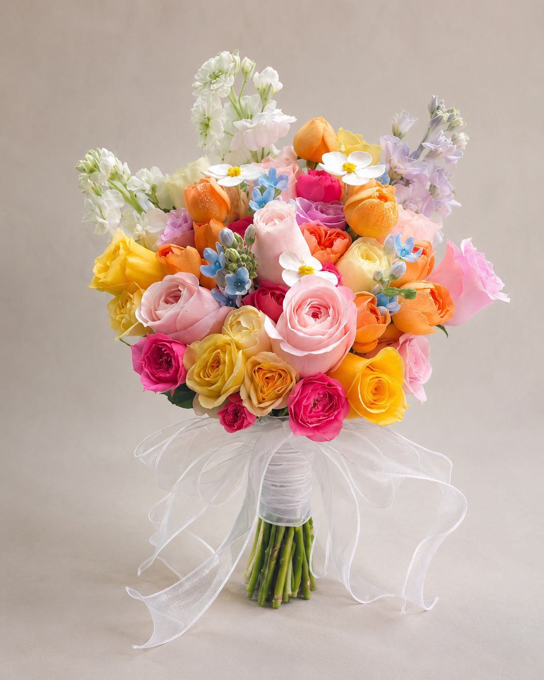 Dopamine Bridal Bouquet