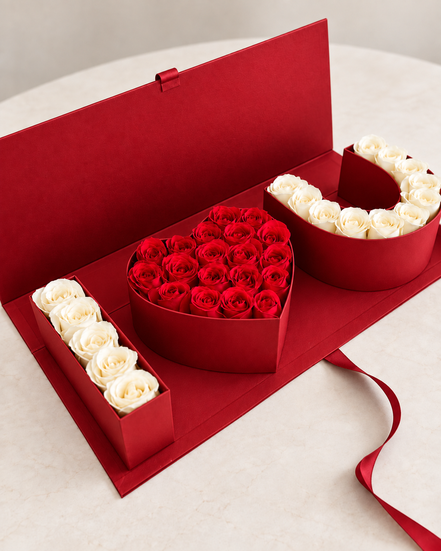I Love U Rose Box - photo 1