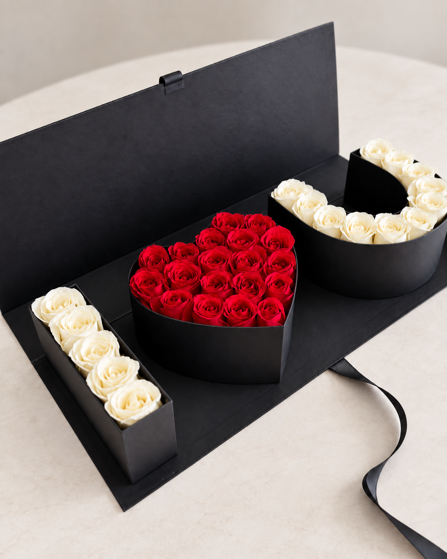 I Love U Rose Box - photo 2