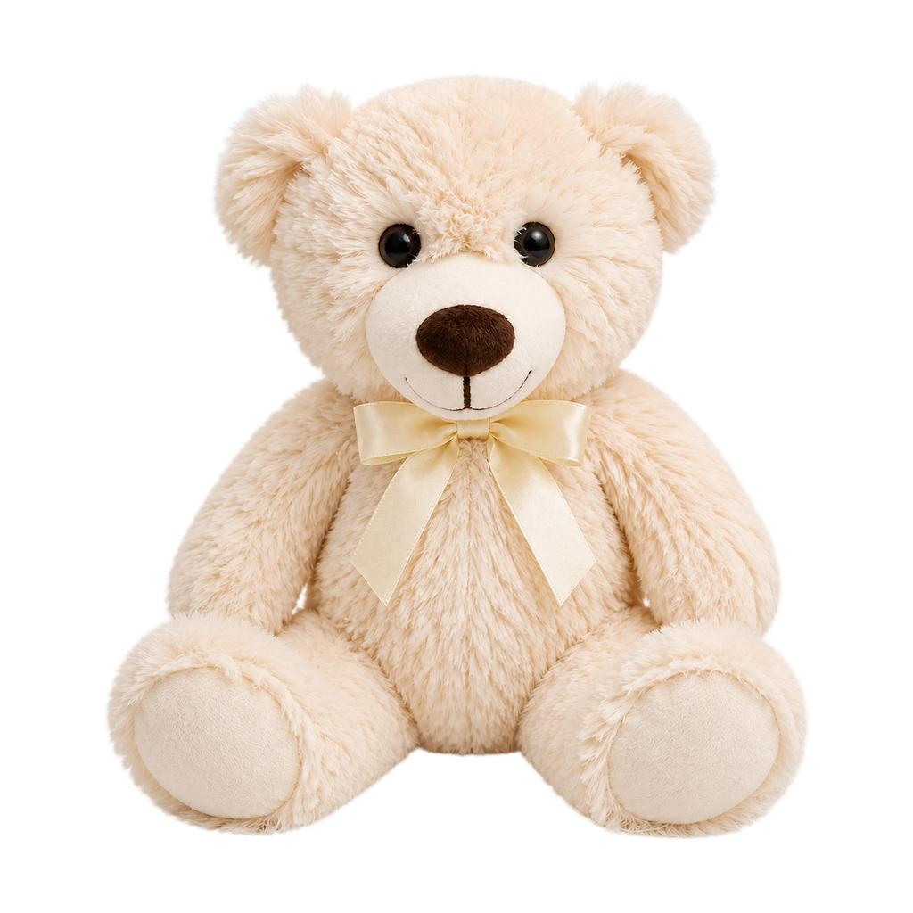 Teddy Bear, Beige [plush-art:teddy-bear/beige] [plush-photo:2026-09-29]
