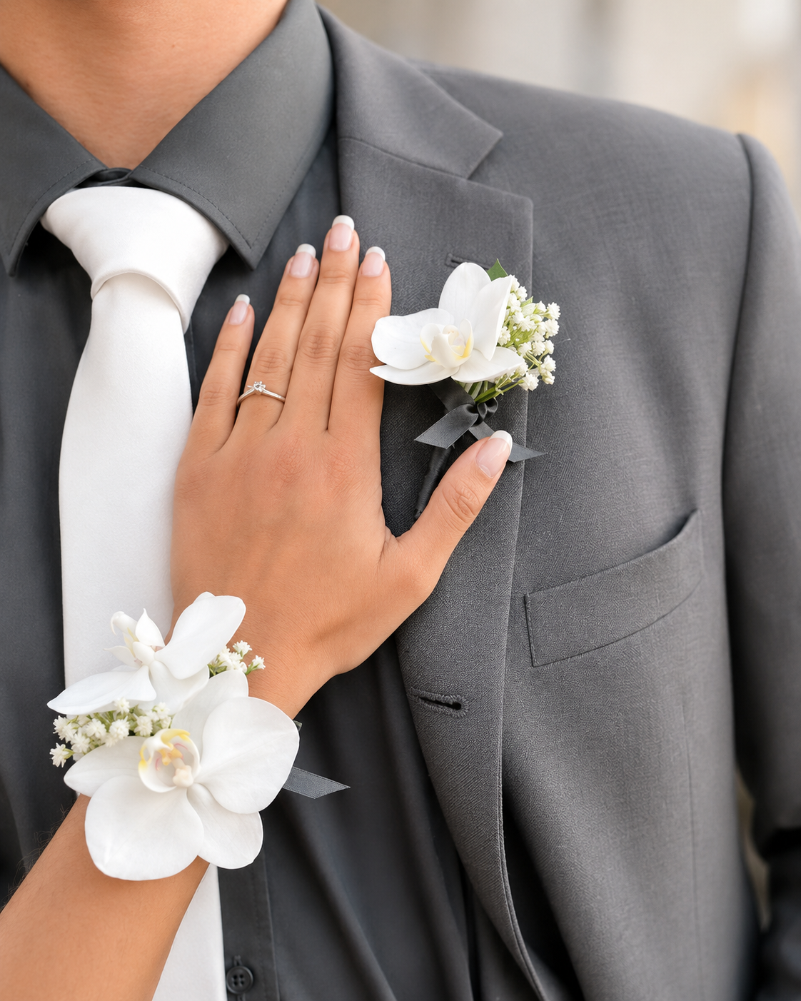 Wedding Corsage & Boutonnière