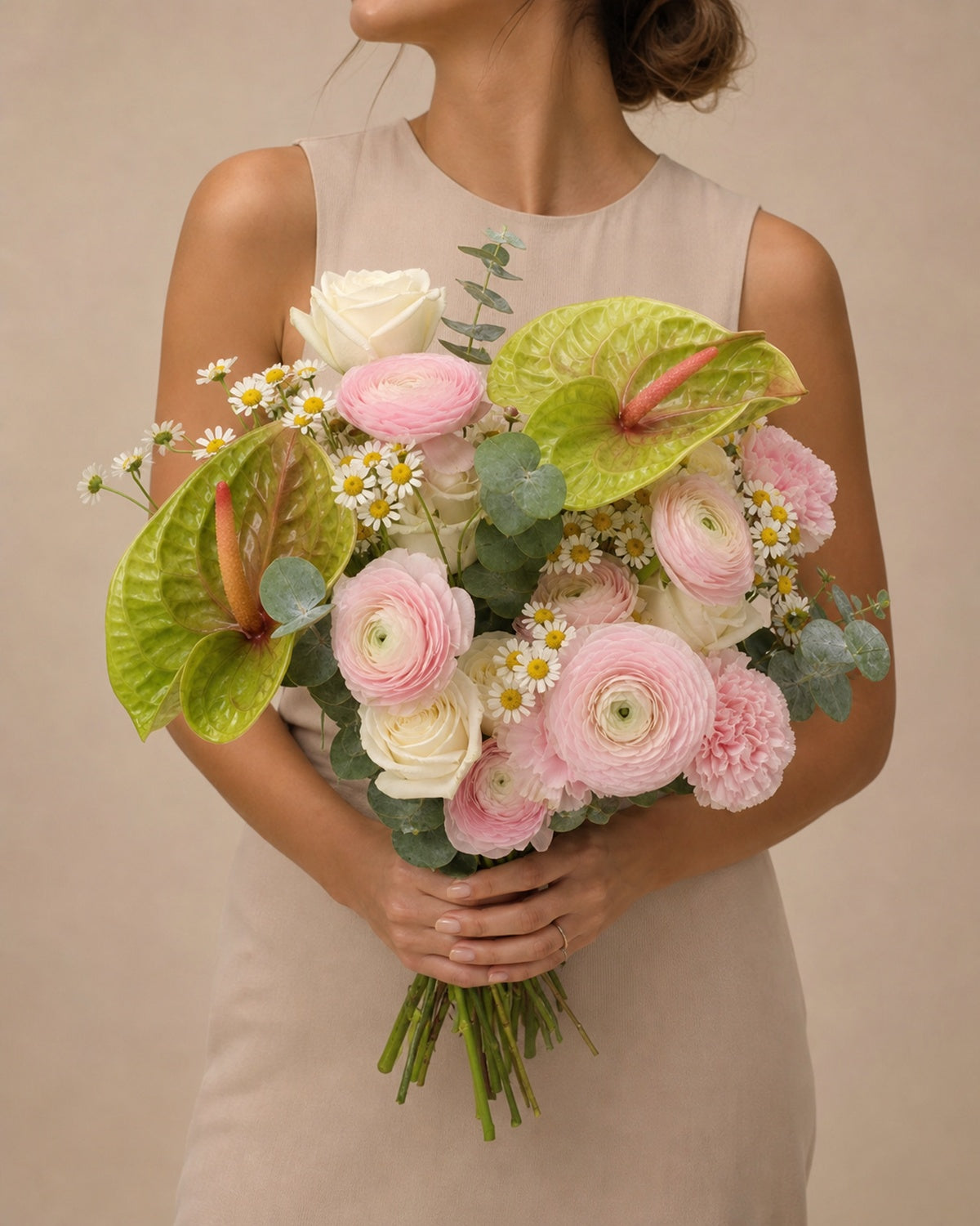 Soft colorful flowers for private celebrations